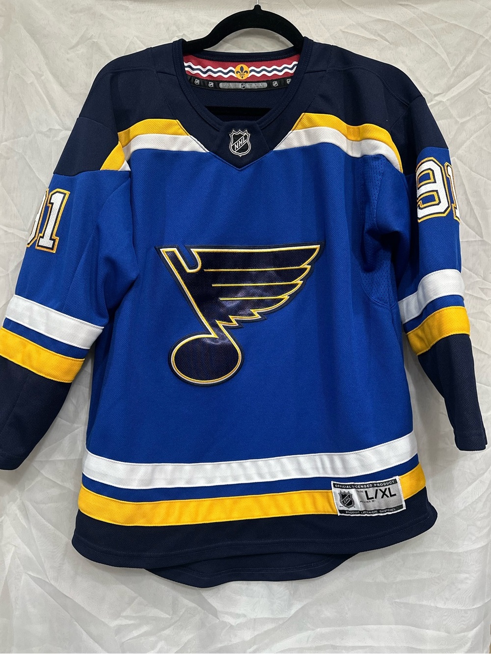 Official NHL St Louis Blues Vladimir Tarasenko Jersey Youth L/XL